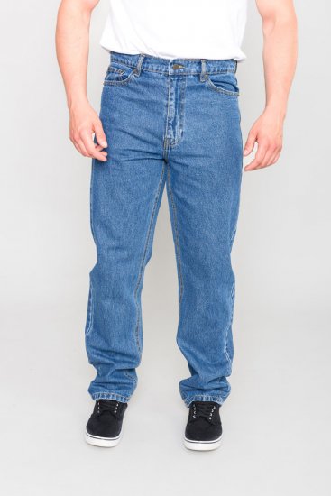 Rockford Comfort Jeans Blue TALL SIZES - VĪRIEŠU APĢĒRBS MT-6XLT - Apģērbs gariem vīriešiem