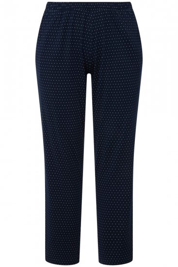 Ulla Popken 821244 Pidžama ar punktiem Tumši zils - Pidžamas/Loungewear - 