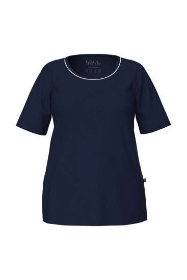 Ulla Popken 821244 Pidžama ar punktiem Tumši zils - Pidžamas/Loungewear - 