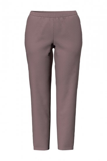 Ulla Popken 821244 Pidžama ar punktiem Brūns - Pidžamas/Loungewear - 