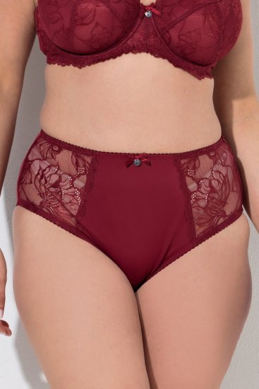 Ulla Popken 822864 Biksītes ar mežģīnēm Ceriņkrāsas - Biksītes - 