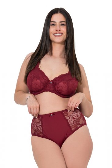 Ulla Popken 822864 Biksītes ar mežģīnēm Ceriņkrāsas - Biksītes - 