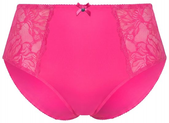 Ulla Popken 822864 Biksītes ar mežģīnēm Rozā - Biksītes - 