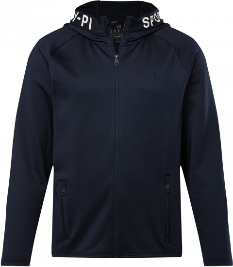 JP1880 Jay-Pi Flexnamic Tennis Training Softshell Jacket Dark Marine - Sporta apģērbs & outdoor - Liela izmēra sporta apģērbi vīriešiem