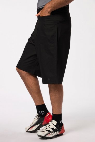 JP1880 Jay-Pi Bermuda QuickDry Cycling Shorts Black - Sporta apģērbs & outdoor - Liela izmēra sporta apģērbi vīriešiem