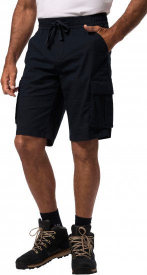 JP1880 Jay-Pi Flexnamic Bermuda Cargo Shorts Navy Blue - Sporta apģērbs & outdoor - Liela izmēra sporta apģērbi vīriešiem