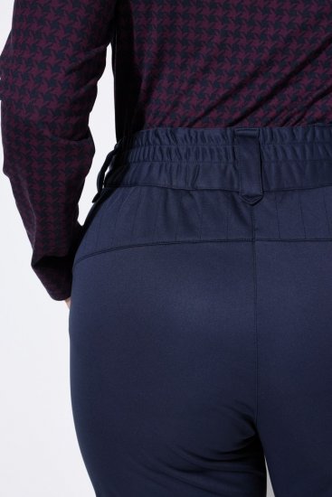 Ulla Popken 824297 Softshell bikses ar sniega aizsargu Tumši zils - Slēpošanas apģērbs - 