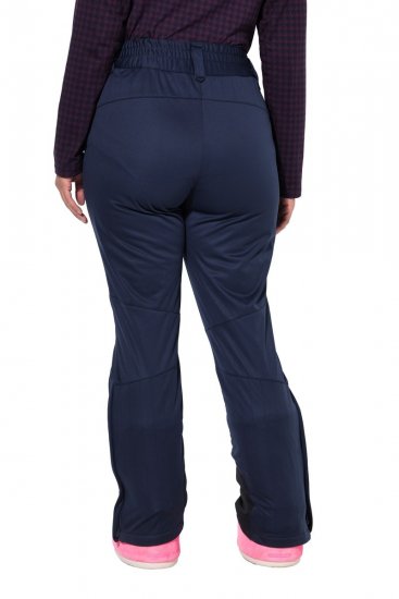 Ulla Popken 824297 Softshell bikses ar sniega aizsargu Tumši zils - Slēpošanas apģērbs - 