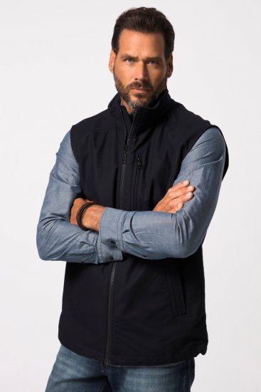 JP1880 825144 Stiepīga veste Tumši zils - Jakas & Lietus apģērbs - Jakas - 2XL-12XL