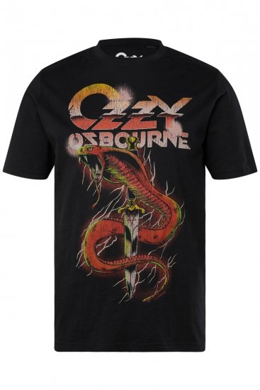 JP1880 Ozzy Osbourne Graphic Band T-Shirt Black - T-krekli - T-krekli - 2XL-14XL