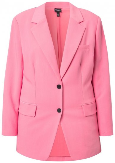 Ulla Popken 826487 Oversize žakete Rozā - Žaketes - Žaketes lielajos izmēros sievietēm