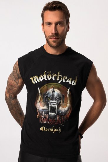 JP1880 Ozzy Motörhead Graphic Band T-Shirt Black - T-krekli - T-krekli - 2XL-14XL