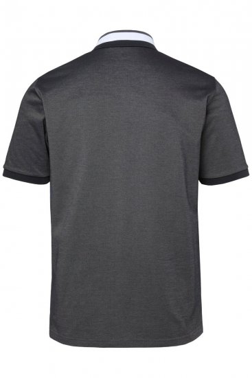 JAY-PI Quickdry Two-Tone Golf Poloshirt Black - Polo krekli - Polo krekli - 2XL-8XL