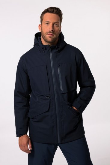 Jay-Pi Ski Jacket Functional Waterproof Windproof Navy - Slēpošanas apģērbs - Lielizmēra slēpošanas apģērbs