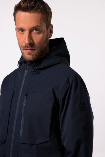 Jay-Pi Ski Jacket Functional Waterproof Windproof Navy - Slēpošanas apģērbs - Lielizmēra slēpošanas apģērbs