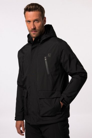 Jay-Pi Ski Jacket Functional Waterproof Windproof Breathable Black - Slēpošanas apģērbs - Lielizmēra slēpošanas apģērbs