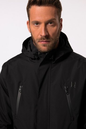 Jay-Pi Ski Jacket Functional Waterproof Windproof Breathable Black - Slēpošanas apģērbs - Lielizmēra slēpošanas apģērbs