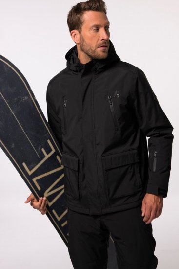 Jay-Pi Ski Jacket Functional Waterproof Windproof Breathable Black - Slēpošanas apģērbs - Lielizmēra slēpošanas apģērbs