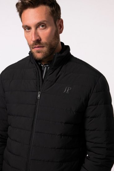 JP1880 Jacket Quilted Stand-up Collar Black - Jakas & Lietus apģērbs - Jakas - 2XL-12XL