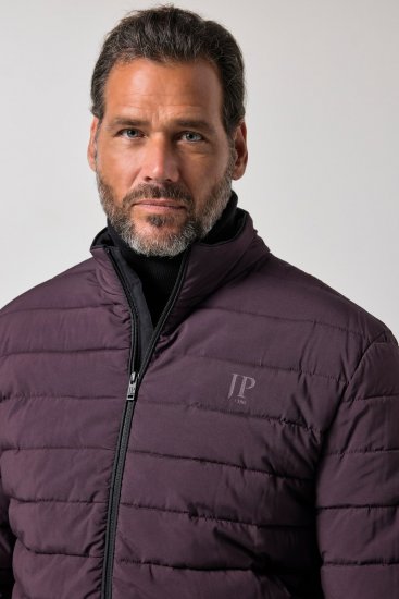 JP1880 828991 Stepēta jaka ar stāvapkakli Plūmju - Jakas & Lietus apģērbs - Jakas - 2XL-12XL