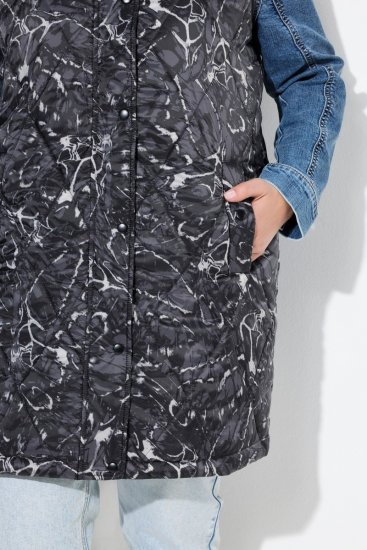 Ulla Popken 829120 Laikapstākļu izturīga veste Antracīta - Vestes - 