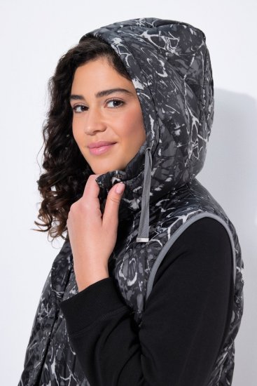 Ulla Popken 829120 Laikapstākļu izturīga veste Antracīta - Vestes - 