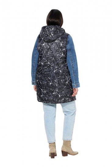 Ulla Popken 829120 Laikapstākļu izturīga veste Antracīta - Vestes - 