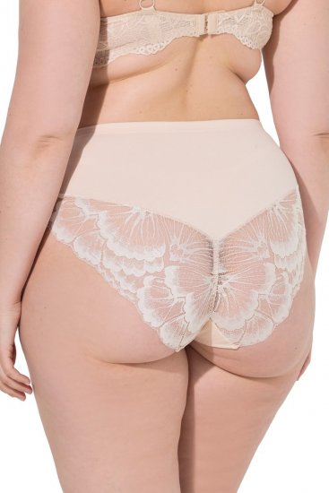 Ulla Popken 830094 Biksītes ar mežģīnēm 2 gab. Bēšs - Biksītes - 
