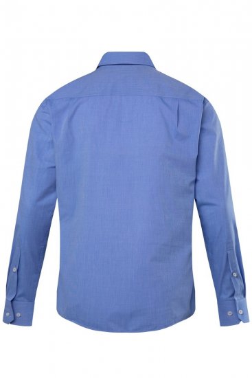 Men+ 753 Biznesa krekls ar garām piedurknēm ar klasisku apkakli Gaiši zils - Krekli - Krekli - 2XL-8XL