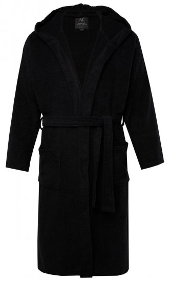 JP1880 Bathrobe Terry Black - Apakšveļa un peldšorti - Apakšveļa - 2XL-8XL
