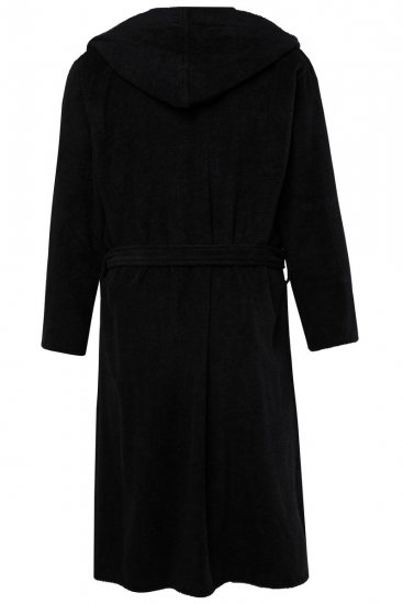JP1880 Bathrobe Terry Black - Apakšveļa un peldšorti - Apakšveļa - 2XL-8XL