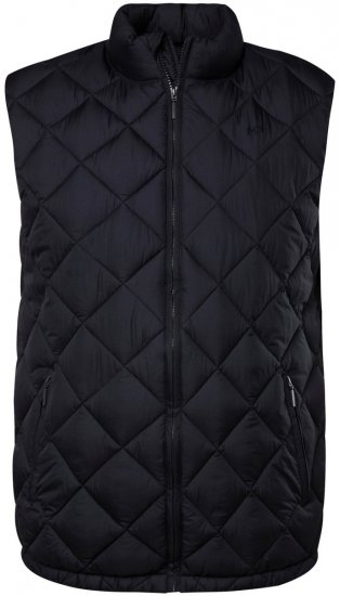 Men+ 578 Veste stepēta ar stāvapkakli Tumši zils - Jakas & Lietus apģērbs - Jakas - 2XL-12XL