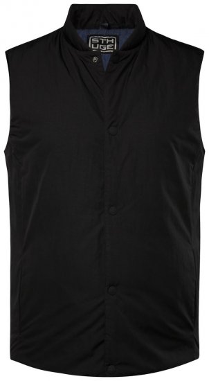 STHUGE 831824 Veste stepēta no pārstrādāta materiāla Melns - Jakas & Lietus apģērbs - Jakas - 2XL-12XL