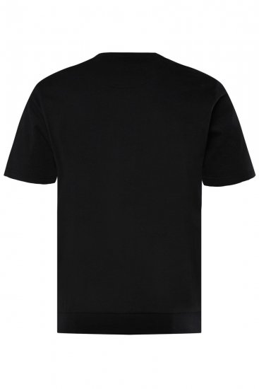 Men+ 148 T-krekls bellyfit Ziemassvētku vecītis uz motocikla Melns - T-krekli - T-krekli - 2XL-14XL