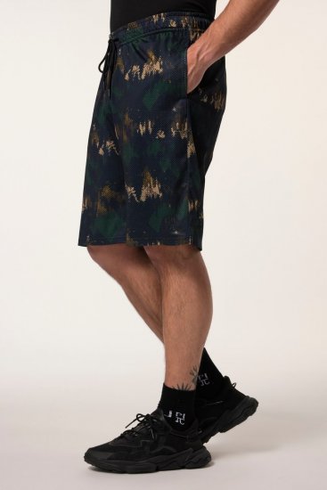 JP1880 Jay-Pi Bermuda QuickDry Mesh Fitness Shorts Khaki - Sporta apģērbs & outdoor - Liela izmēra sporta apģērbi vīriešiem