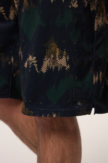 JP1880 Jay-Pi Bermuda QuickDry Mesh Fitness Shorts Khaki - Sporta apģērbs & outdoor - Liela izmēra sporta apģērbi vīriešiem