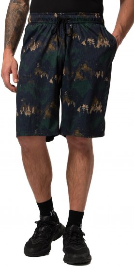 JP1880 Jay-Pi Bermuda QuickDry Mesh Fitness Shorts Khaki - Sporta apģērbs & outdoor - Liela izmēra sporta apģērbi vīriešiem