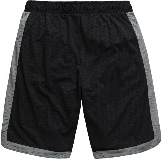 JP1880 Jay-Pi Bermuda QuickDry Mesh Fitness Shorts Black - Sporta apģērbs & outdoor - Liela izmēra sporta apģērbi vīriešiem