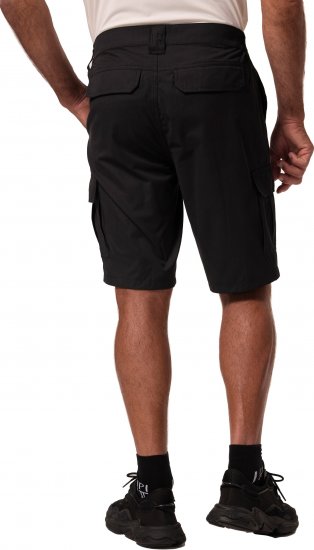 JP1880 Jay-Pi Bermuda QuickDry Cargo Shorts Black - Sporta apģērbs & outdoor - Liela izmēra sporta apģērbi vīriešiem