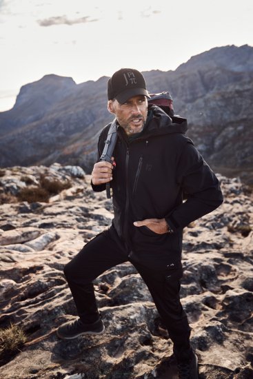 JP1880 Jay-Pi Functional Jacket Black - Sporta apģērbs & outdoor - Liela izmēra sporta apģērbi vīriešiem