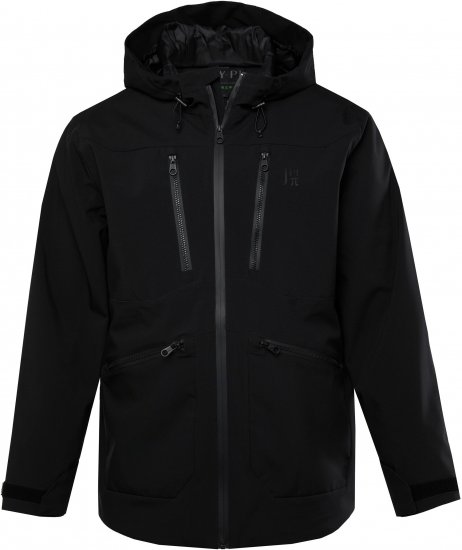 JP1880 Jay-Pi Functional Jacket Black - Sporta apģērbs & outdoor - Liela izmēra sporta apģērbi vīriešiem