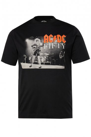 JP1880 AC/DC 50th Anniversary Band Photo T-Shirt Black - T-krekli - T-krekli - 2XL-14XL