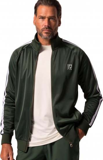 JP1880 Jay-Pi Fitness Technical Training Jacket Dark Green - Sporta apģērbs & outdoor - Liela izmēra sporta apģērbi vīriešiem