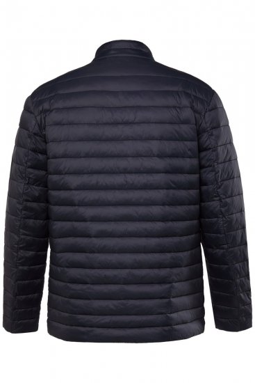 Boston Park 416 Stepēta jaka ar stāvapkakli Tumši zils - Jakas & Lietus apģērbs - Jakas - 2XL-12XL