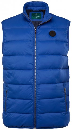 Boston Park 460 Veste stepēta ar stāvapkakli Zils - Jakas & Lietus apģērbs - Jakas - 2XL-12XL