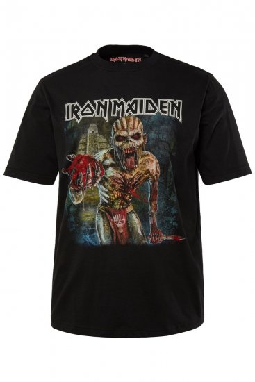JP1880 Iron Maiden Eddie Attack Band T-Shirt Black - T-krekli - T-krekli - 2XL-14XL