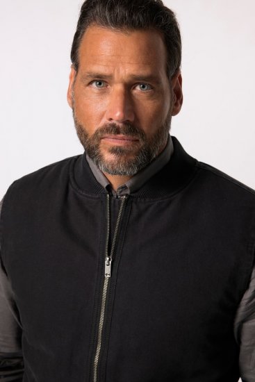 JP1880 834734 Canvas veste Melns - Jakas & Lietus apģērbs - Jakas - 2XL-12XL