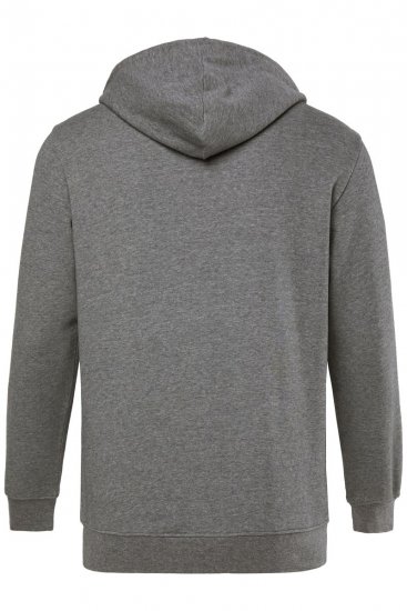 Men+ 851 Džemperis ar kapuci Pelēks melanžs - Džemperi un džemperi ar kapuci - Džemperi - 2XL-14XL
