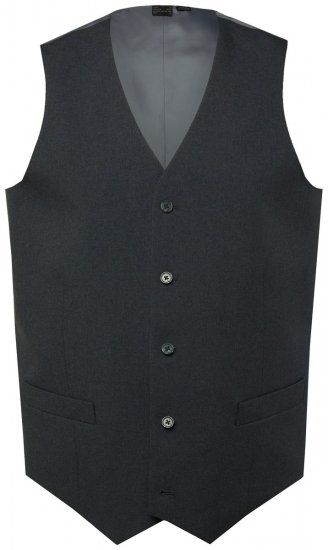 Men+ 067 Porto Uzvalka veste Pelēks - Uzvalki un žaketes - Liela izmēra uzvalki un bleizeri