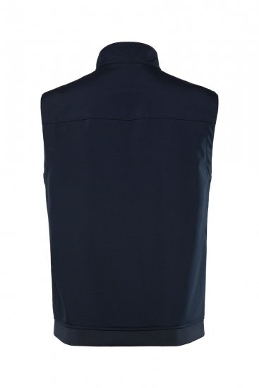 Men+ 414 Softshell veste ar stāvapkakli Tumši zils - Jakas & Lietus apģērbs - Jakas - 2XL-12XL